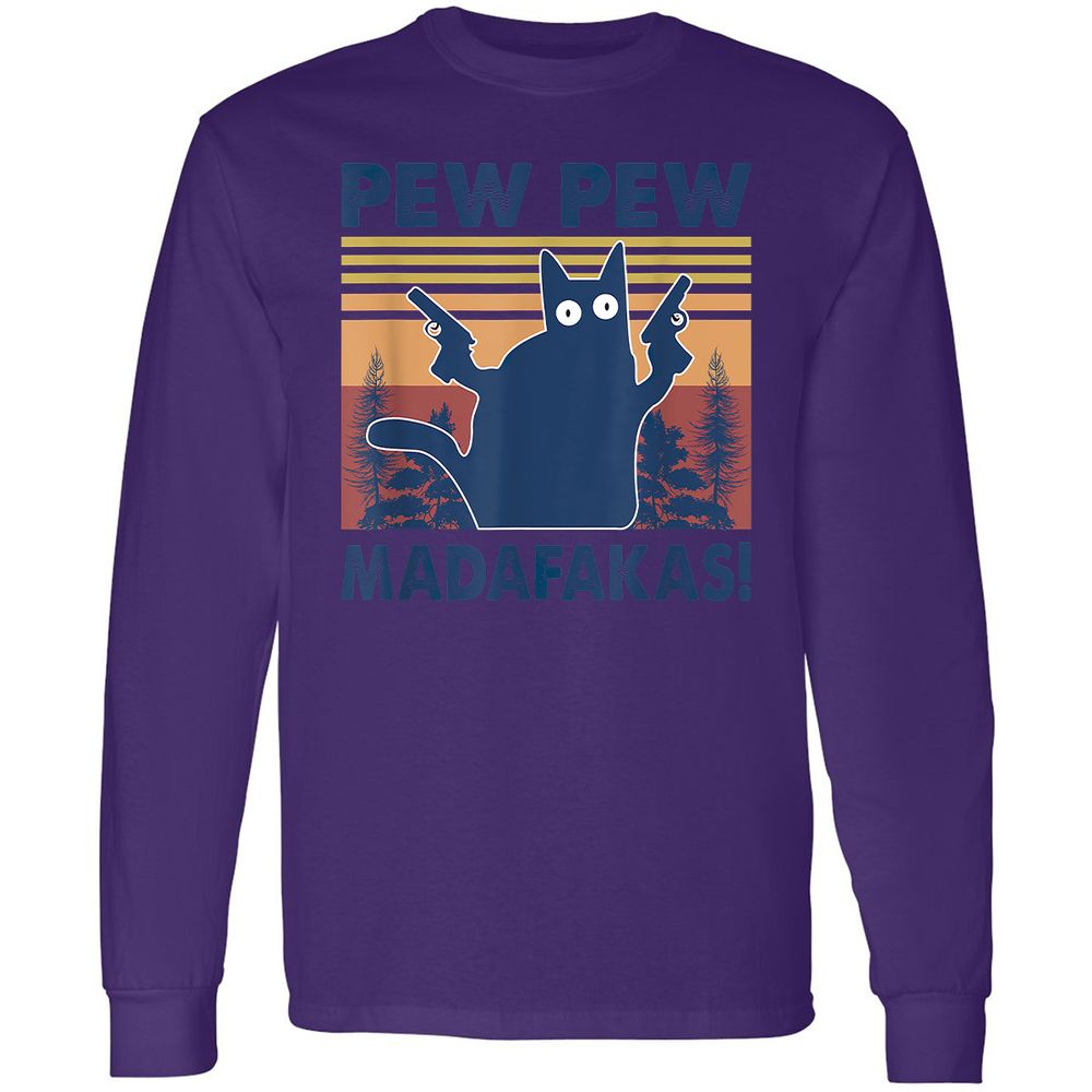 Long Sleeve T-Shirt - 9NW4FWM6 - Purple - 13