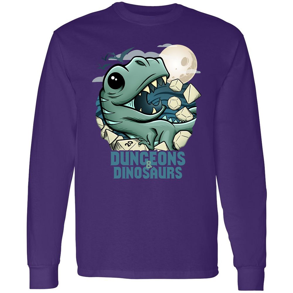 Long Sleeve T-Shirt - 1WASX6RH - Purple - 13