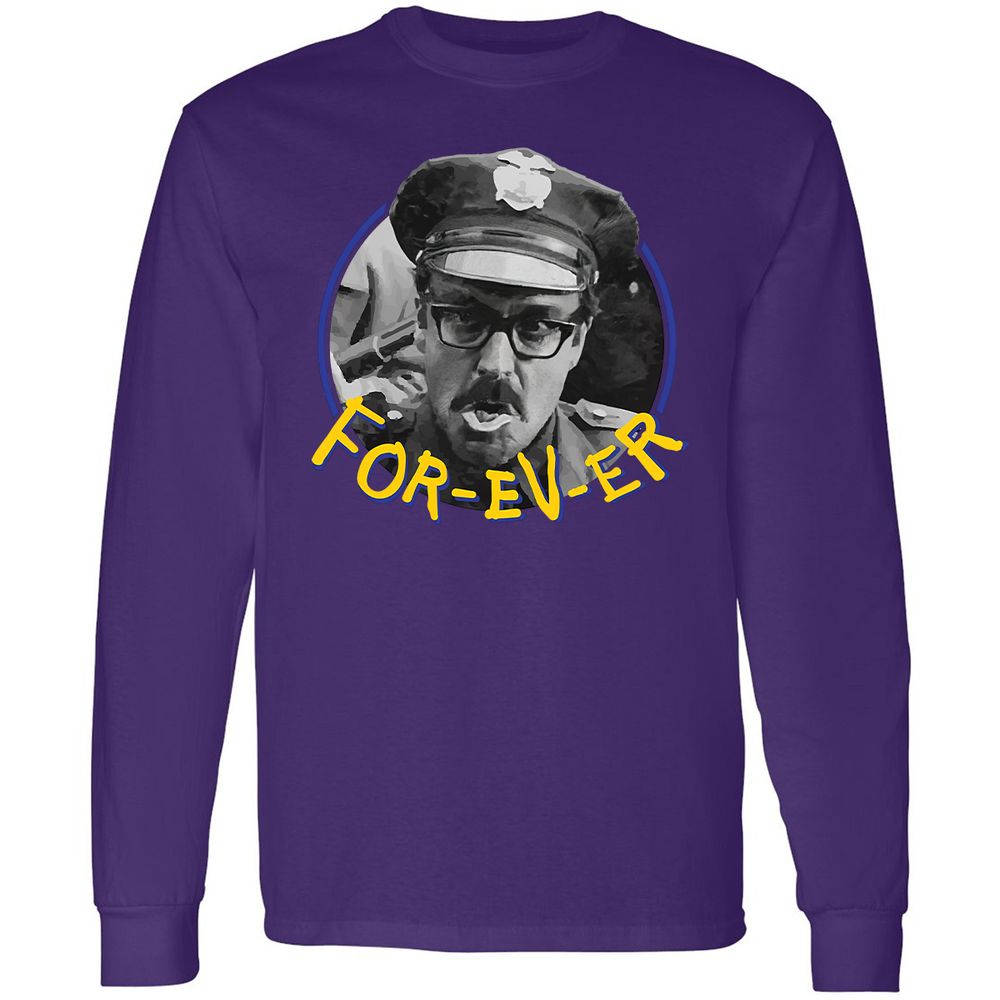 Long Sleeve T-Shirt - H4VT5YK4 - Purple - 13