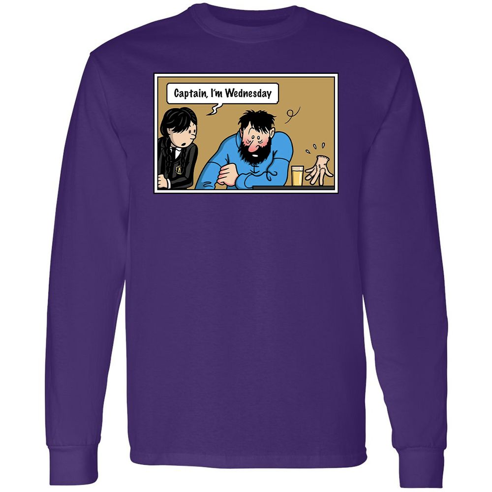 Long Sleeve T-Shirt - 5LSK1N4X - Purple - 13