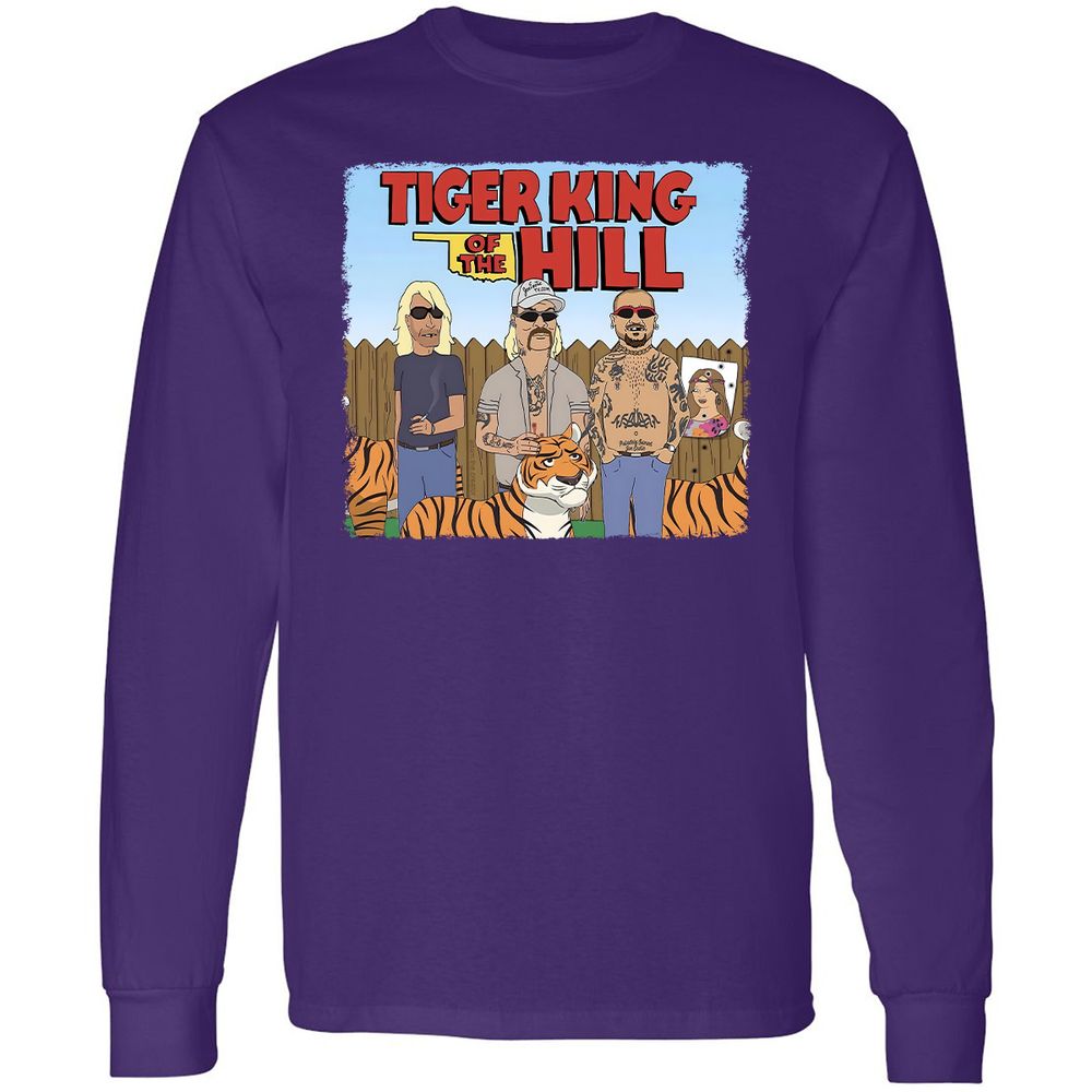 Long Sleeve T-Shirt - GRSF6XGY - Purple - 13