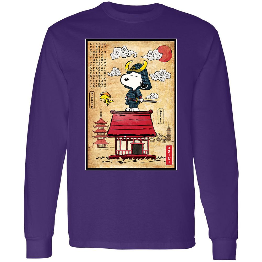 Long Sleeve T-Shirt - J4DTRB4V - Purple - 13