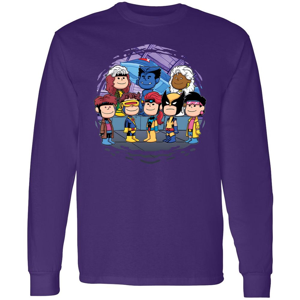 Long Sleeve T-Shirt - M396MJWE - Purple - 13