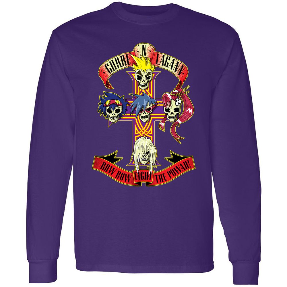 Long Sleeve T-Shirt - 634Y52TY - Purple - 13