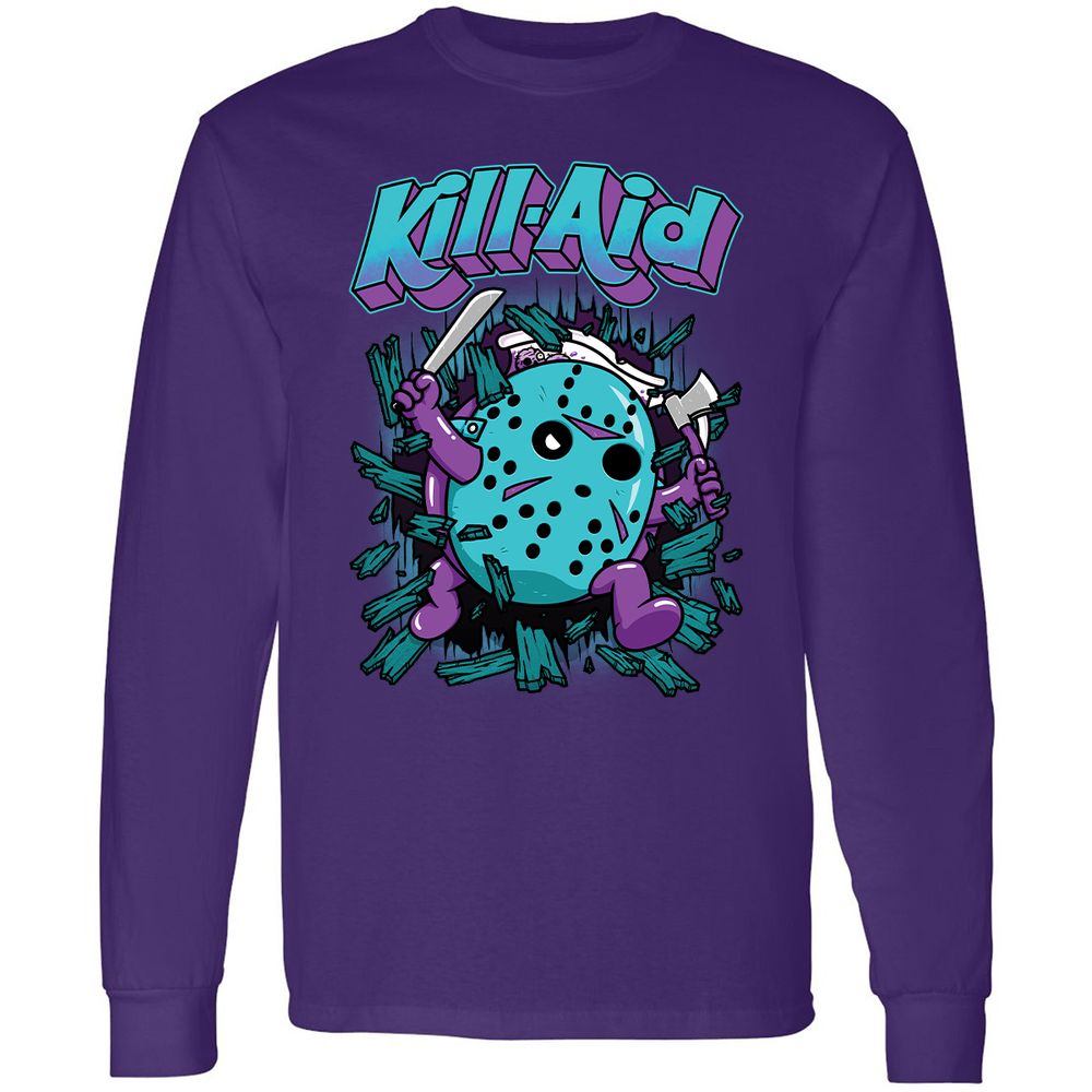 Long Sleeve T-Shirt - TRSRGNR1 - Purple - 13