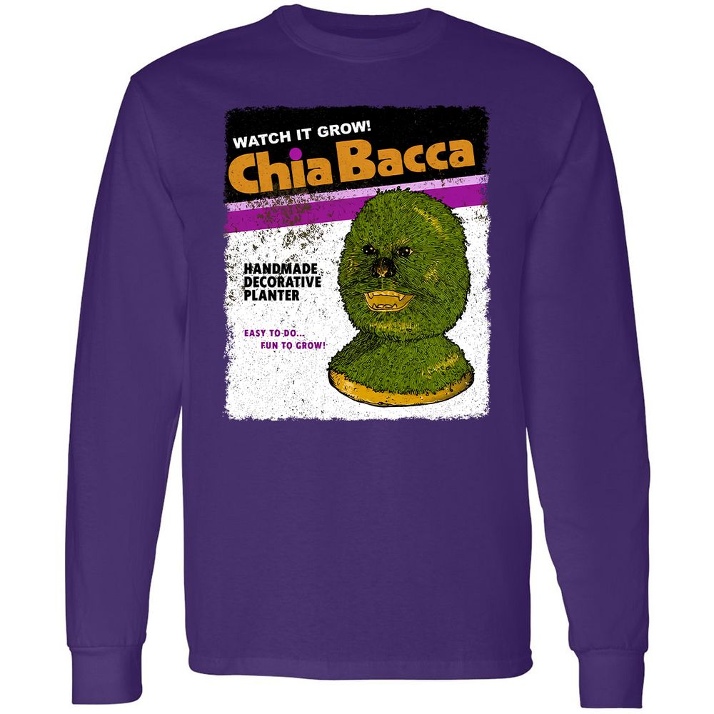 Long Sleeve T-Shirt - HU4N7TWL - Purple - 13