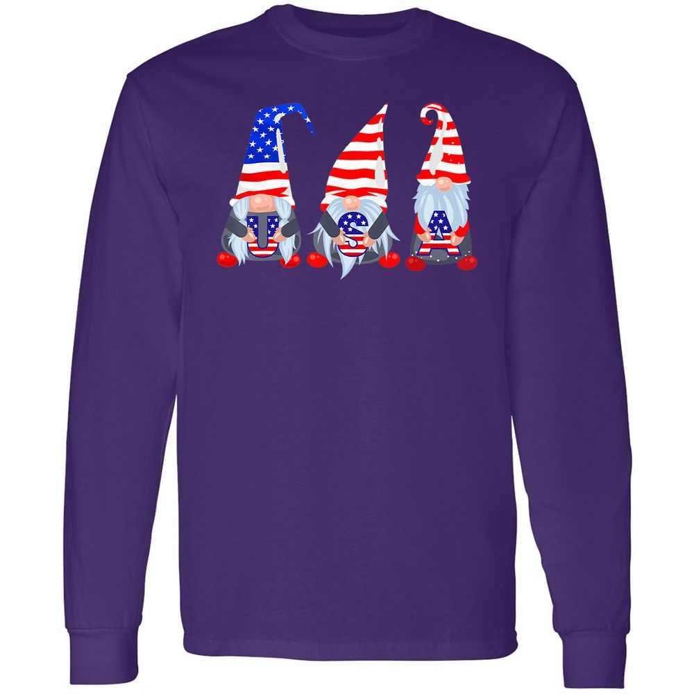 Long Sleeve T-Shirt - AETDZ14S - Purple - 13