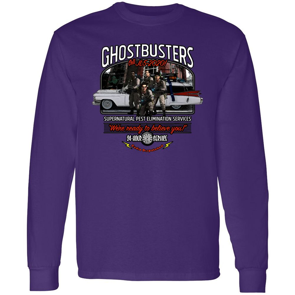 Long Sleeve T-Shirt - 44X2QKK6 - Purple - 13