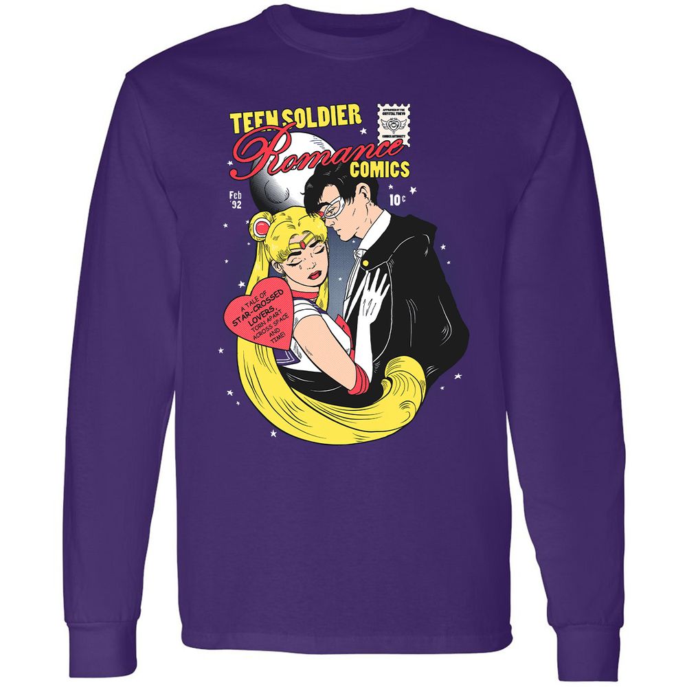 Long Sleeve T-Shirt - SLCL6H4K - Purple - 13