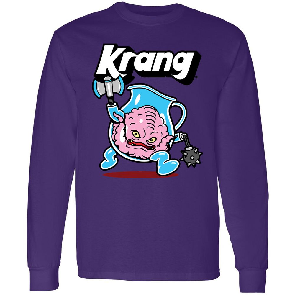 Long Sleeve T-Shirt - HB5GDPMB - Purple - 13