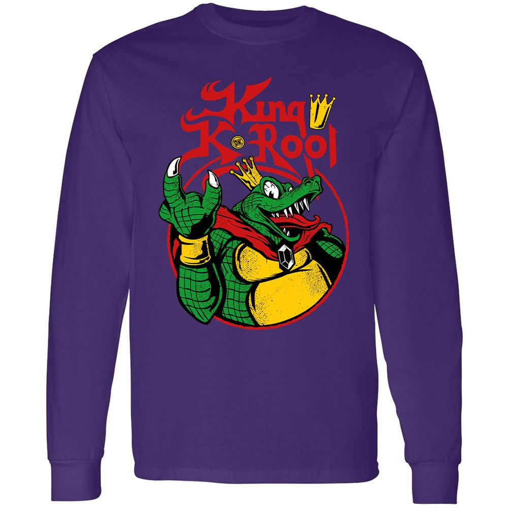 Long Sleeve T-Shirt - 1YJBASZM - Purple - 13
