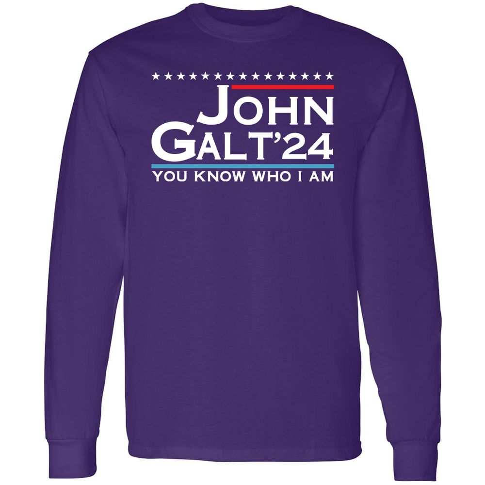 Long Sleeve T-Shirt - CC7VZ52Y - Purple - 13