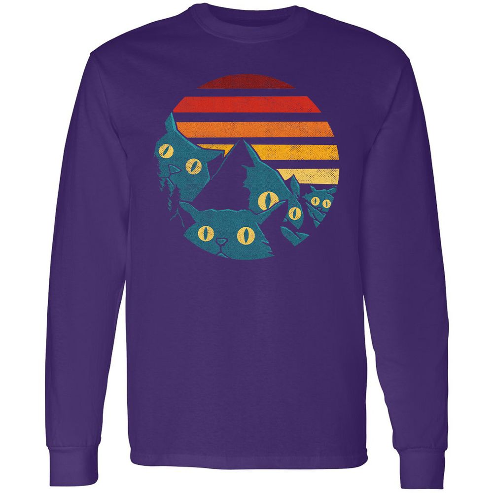 Long Sleeve T-Shirt - 2WPDHHFZ - Purple - 13