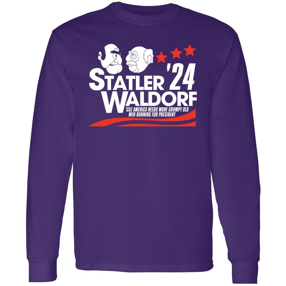 Long Sleeve T-Shirt - KQ1Z8FV6 - Purple - 13