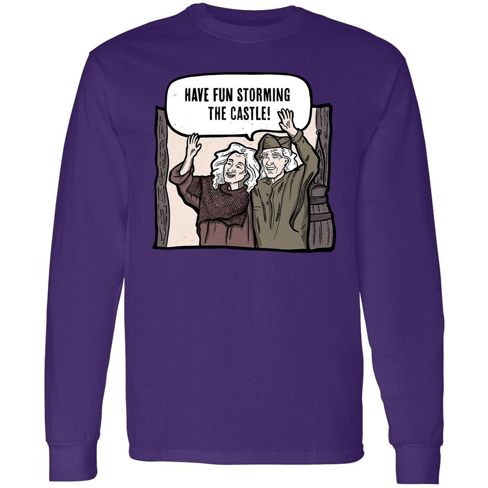 Long Sleeve T-Shirt - NQZTX449 - Purple - 13