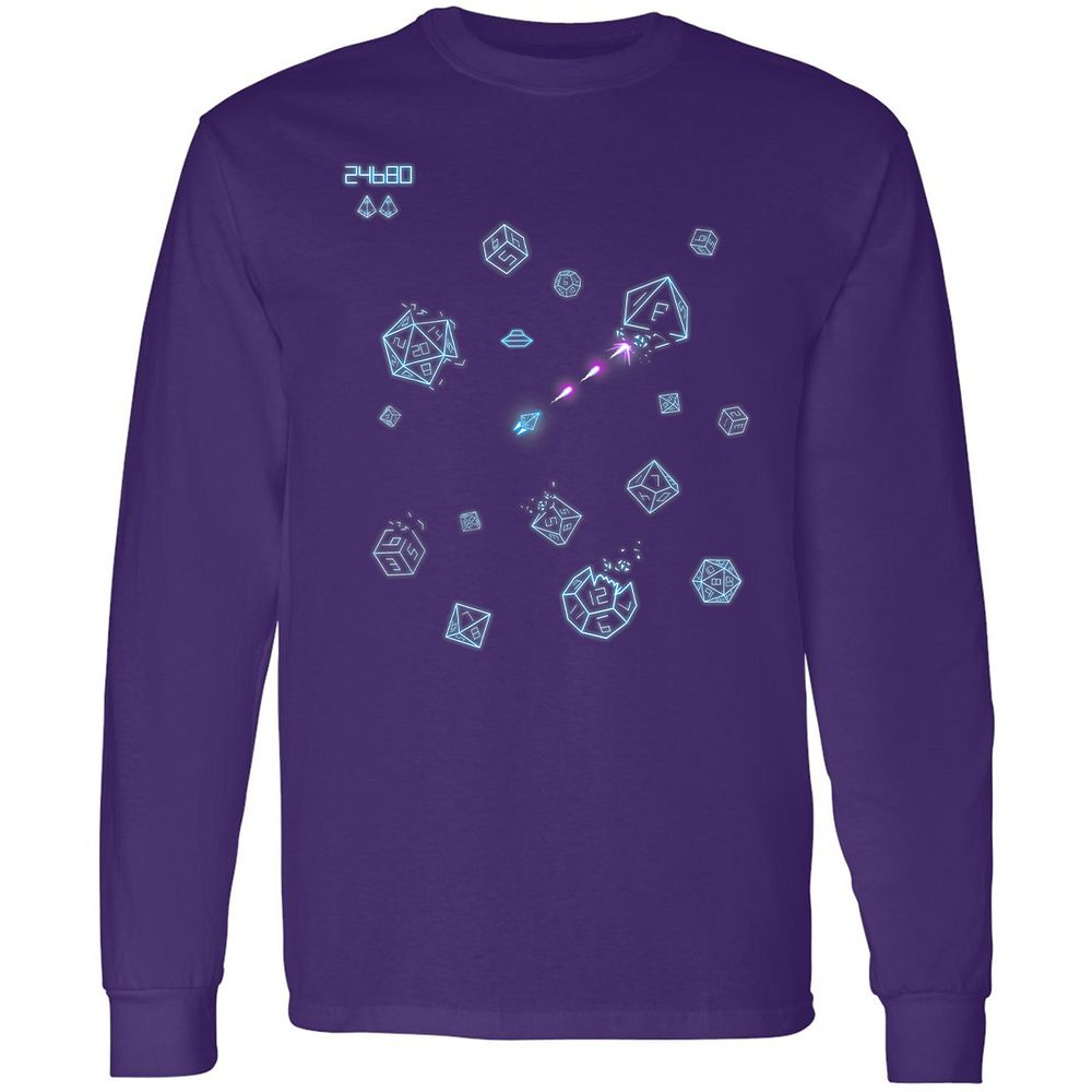 Long Sleeve T-Shirt - TB8PEJCV - Purple - 13