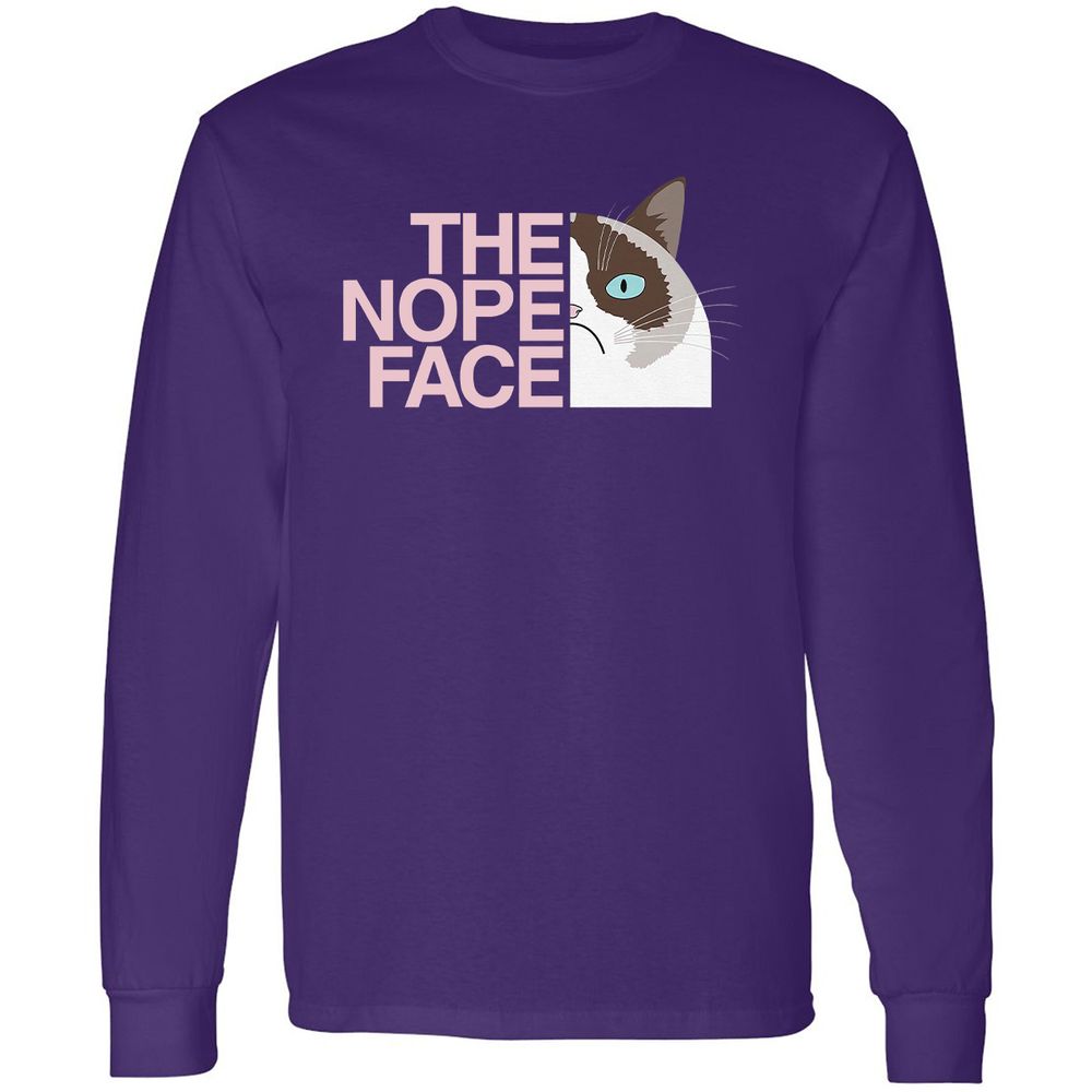 Long Sleeve T-Shirt - 8TW7F4MR - Purple - 13