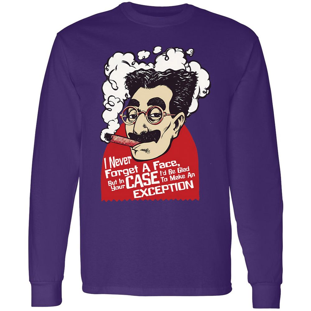 Long Sleeve T-Shirt - 1FAJANXJ - Purple - 13