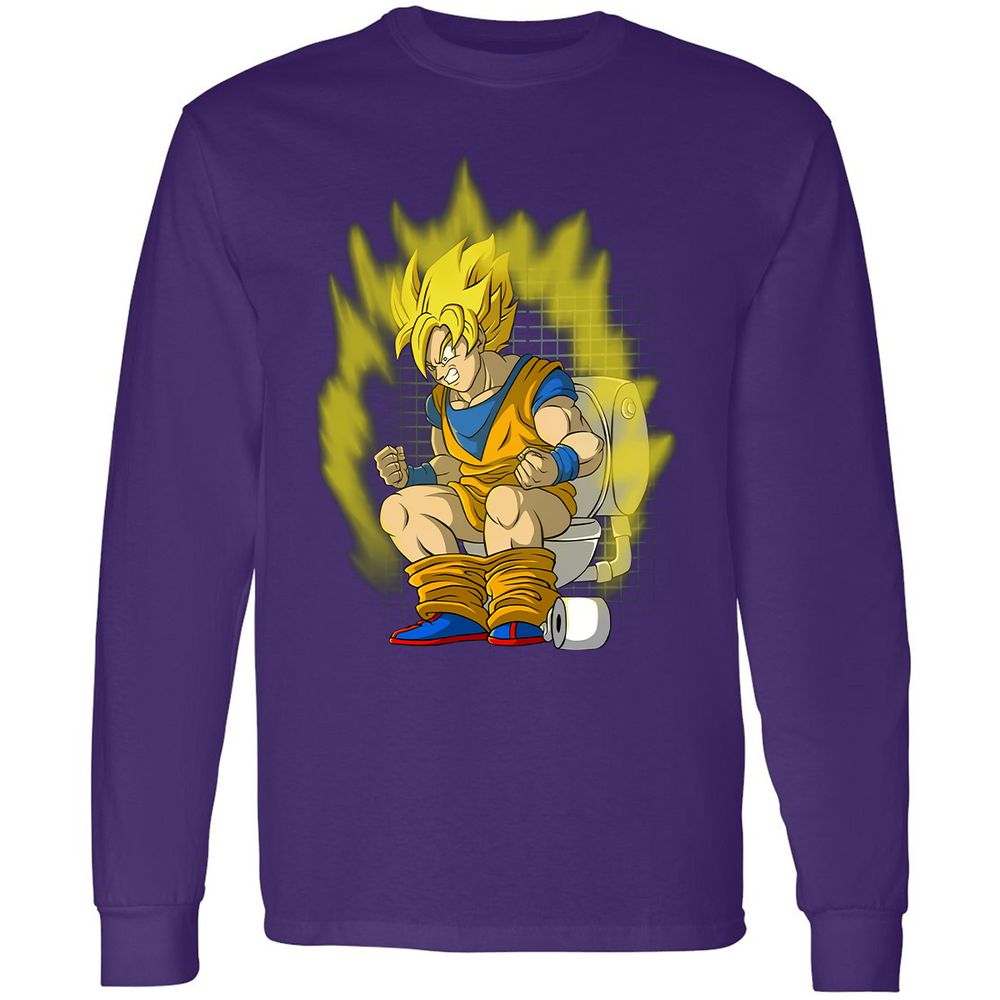 Long Sleeve T-Shirt - PZBRJQTK - Purple - 13