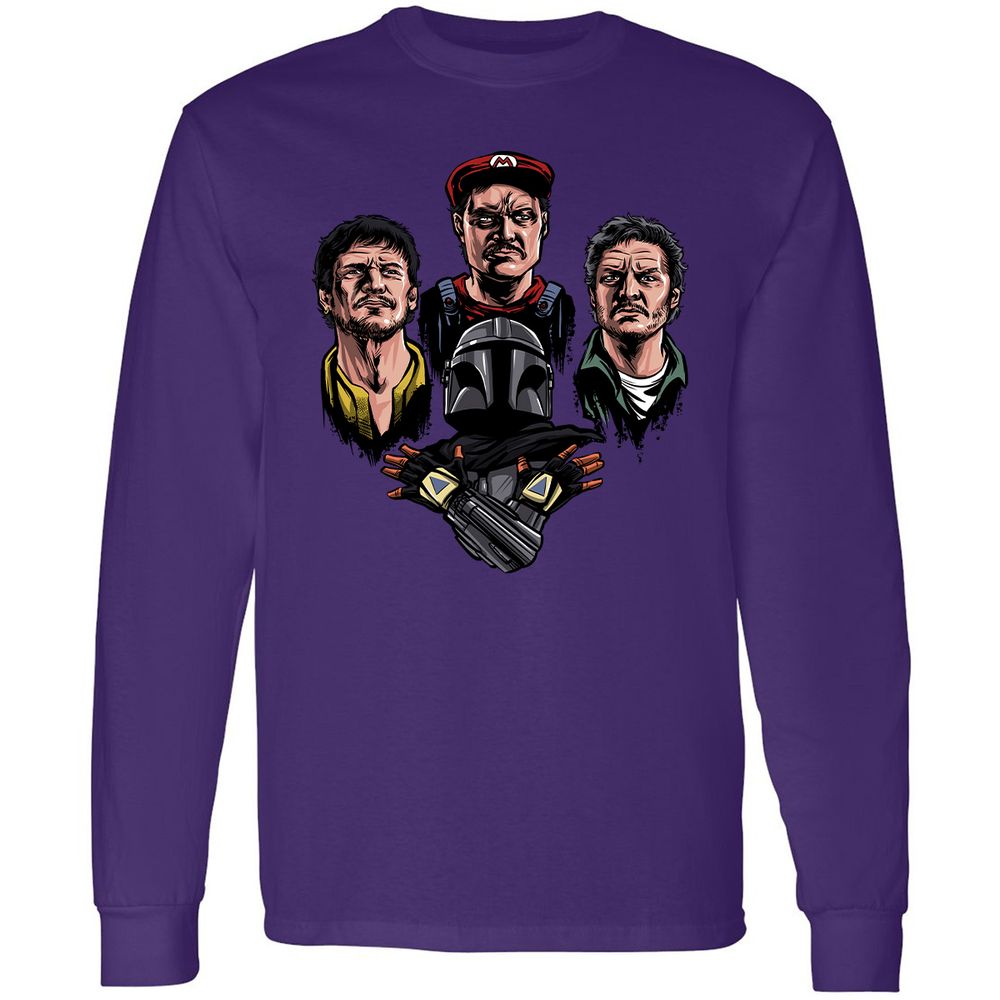 Long Sleeve T-Shirt - HLE7SVH1 - Purple - 13