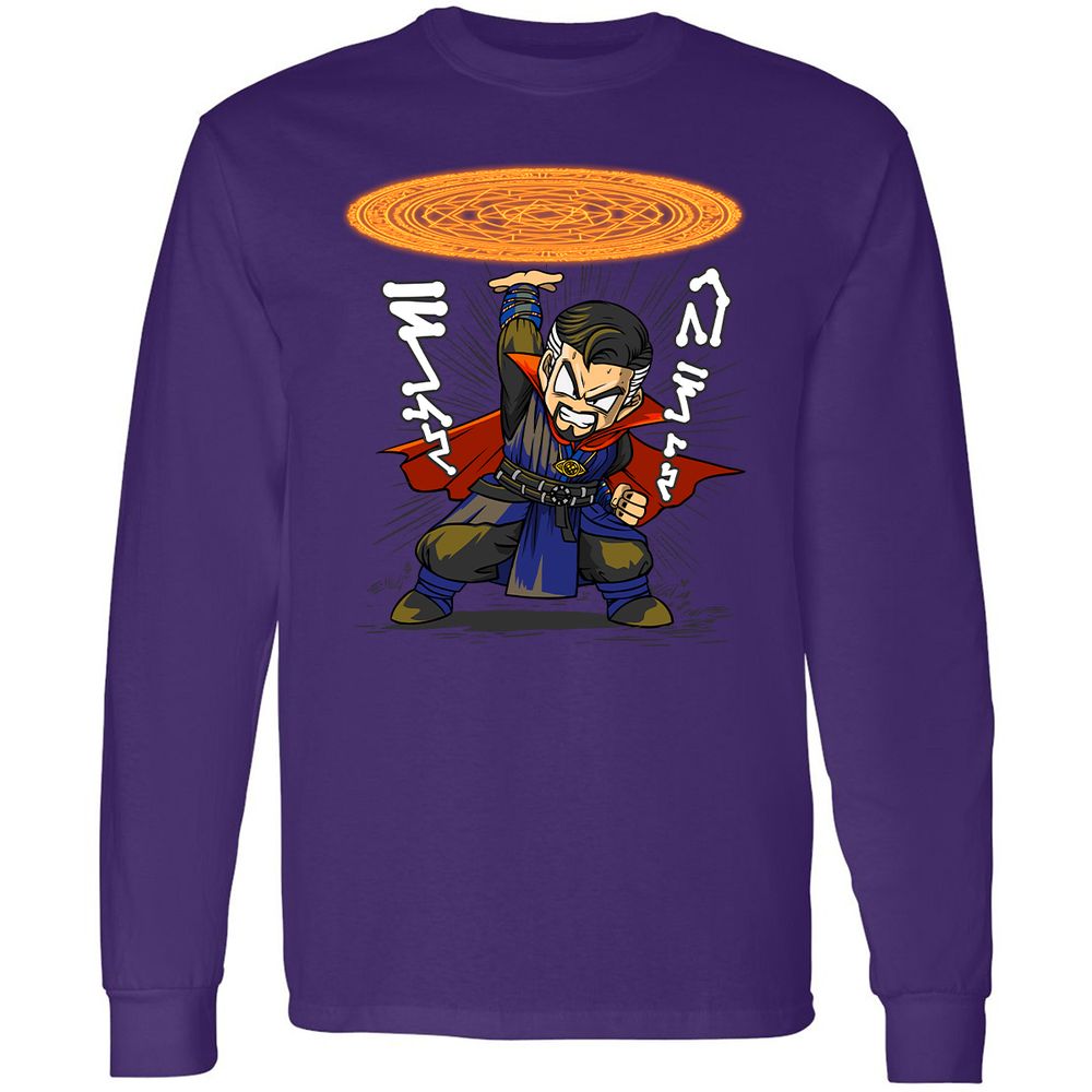 Long Sleeve T-Shirt - 8ZRGFFKC - Purple - 13