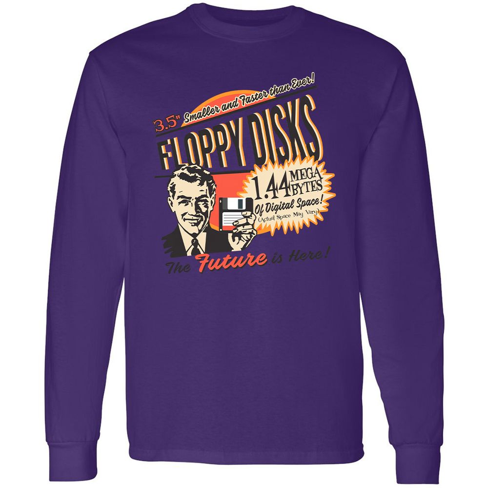 Floppy Disk Retro - Purple - 13