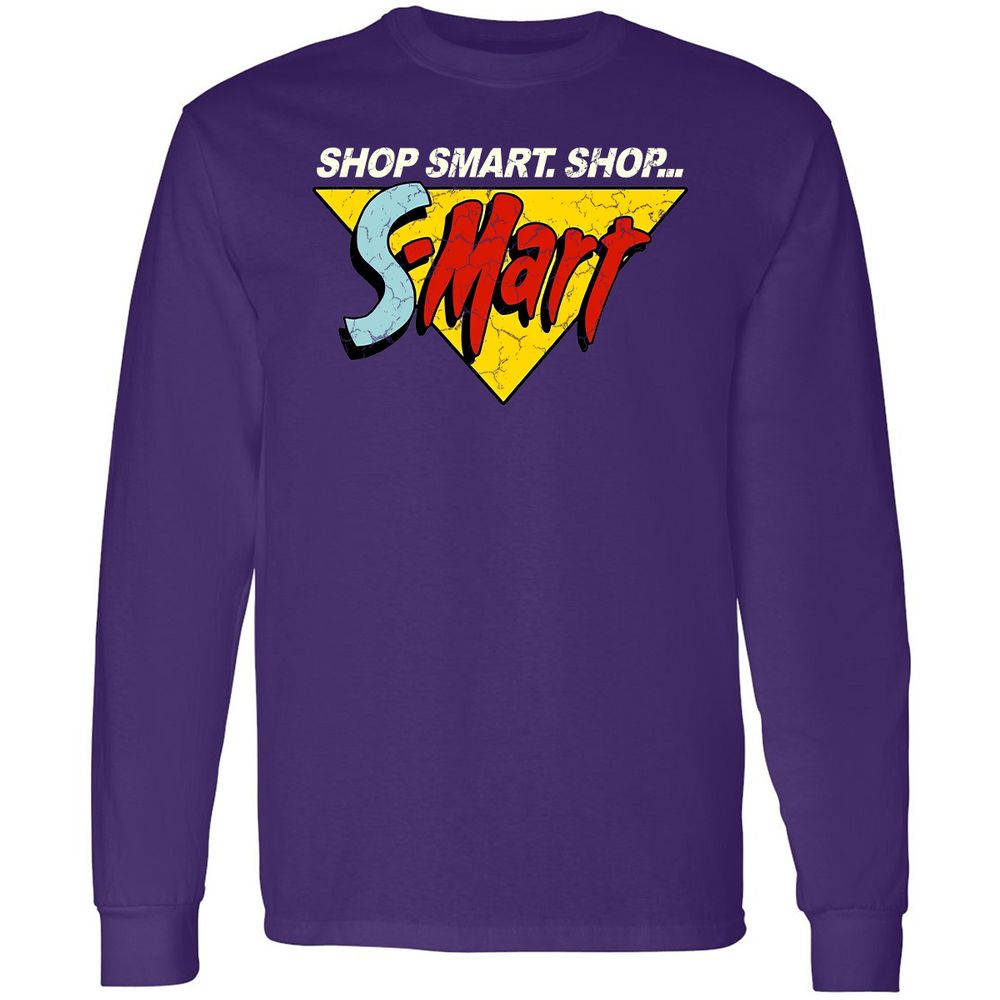 Long Sleeve T-Shirt - WMWGZ5ES - Purple - 13