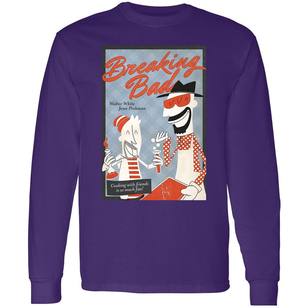 Long Sleeve T-Shirt - Y9S8XCW8 - Purple - 13
