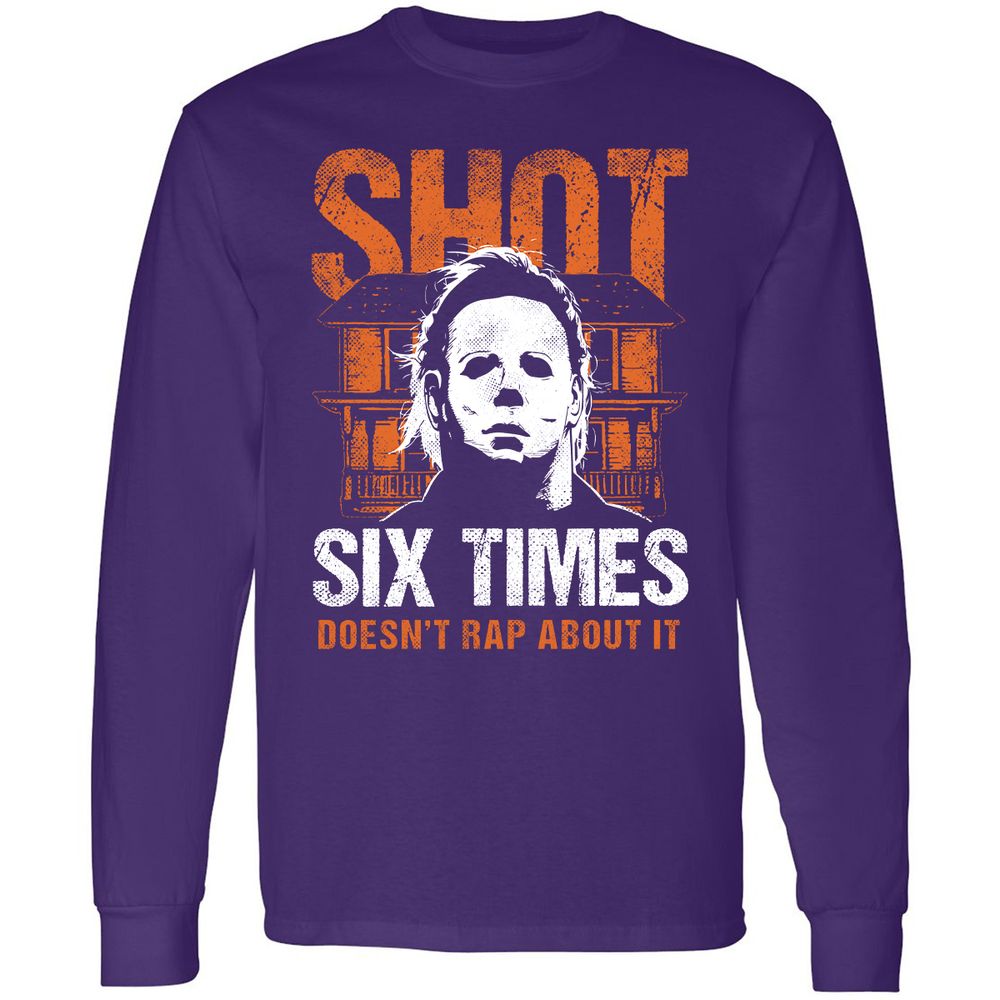 Long Sleeve T-Shirt - ZNELQ1EJ - Purple - 13