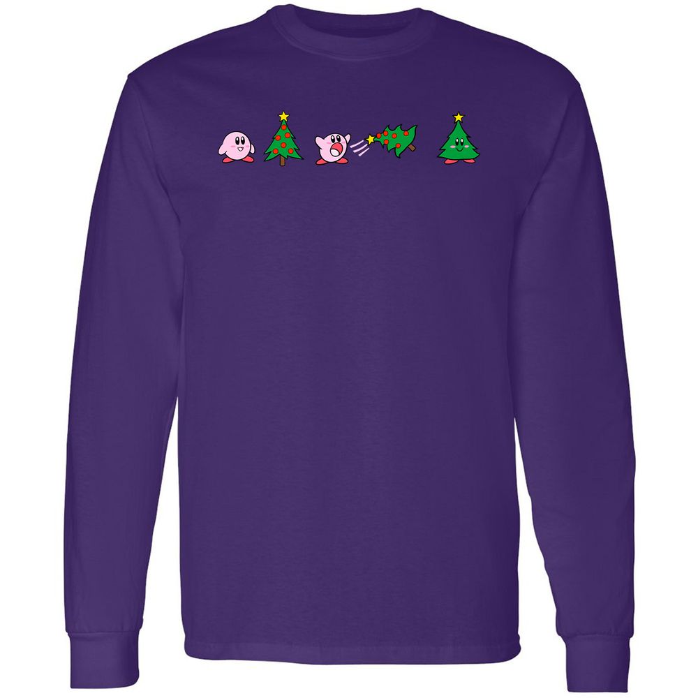 Long Sleeve T-Shirt - 5A6JC55F - Purple - 13