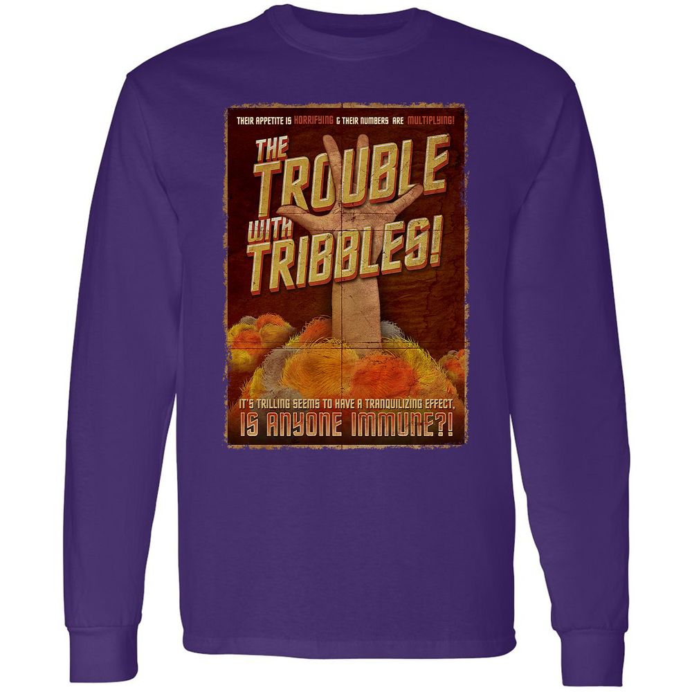 Long Sleeve T-Shirt - 3ZDMFY65 - Purple - 13