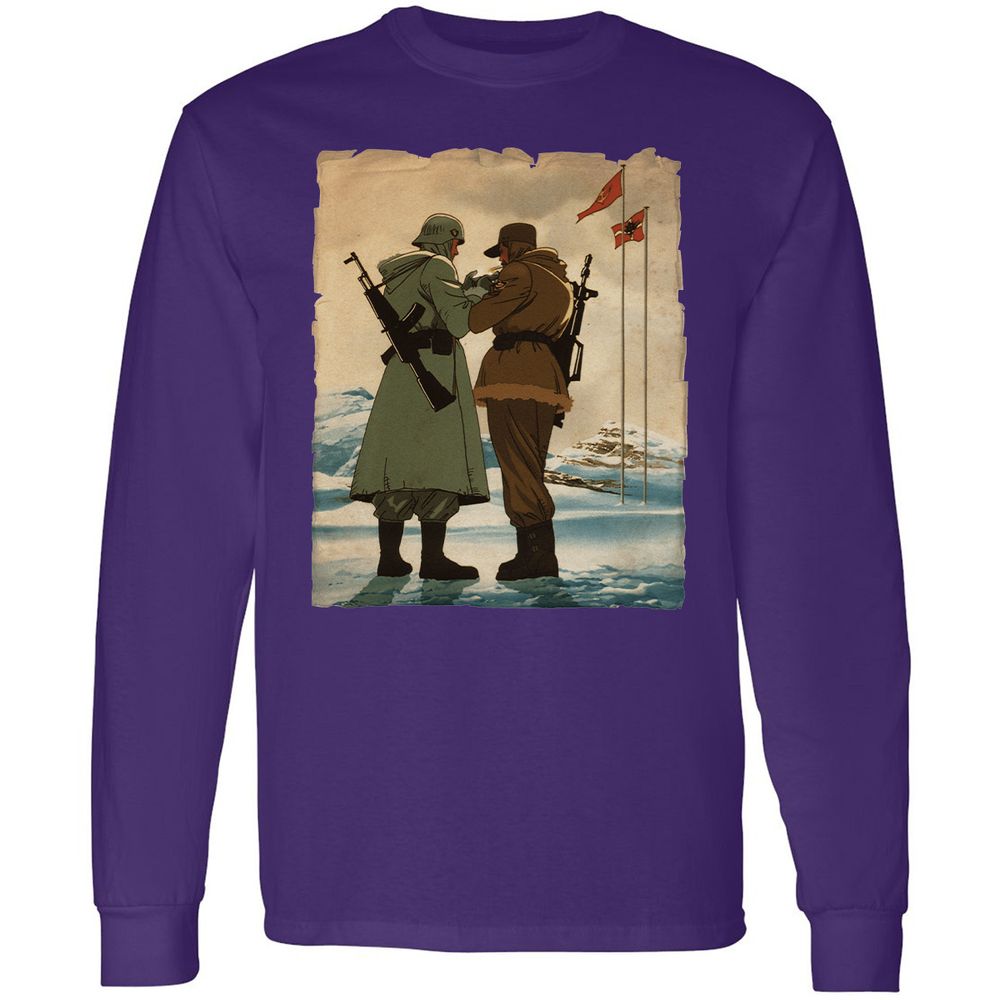Long Sleeve T-Shirt - 2T4HG375 - Purple - 13