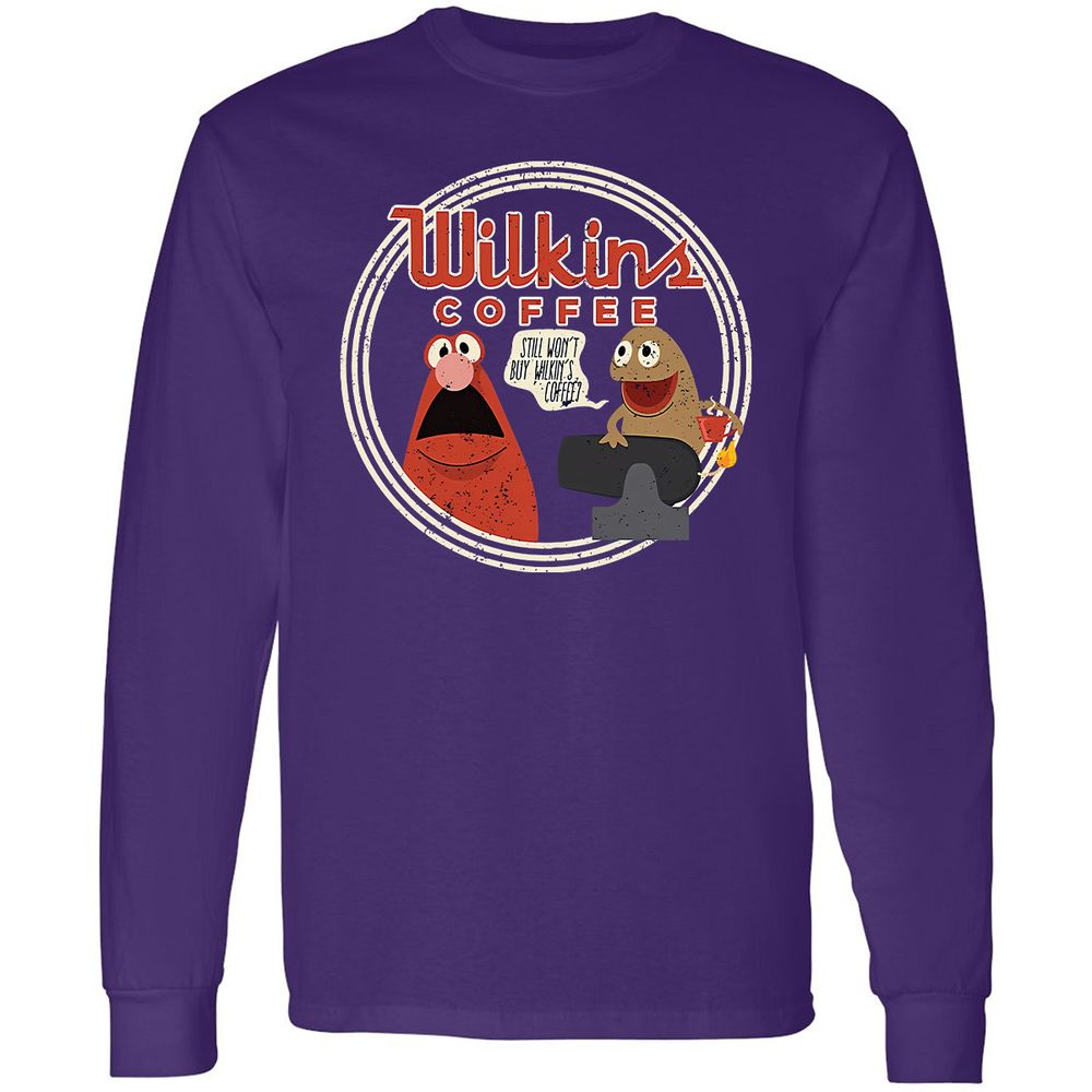 Long Sleeve T-Shirt - H178PCZX - Purple - 13