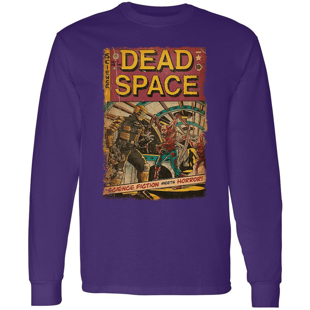 Long Sleeve T-Shirt - ST2JQET7 - Purple - 13