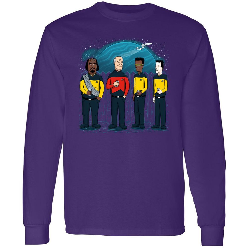 Long Sleeve T-Shirt - EF5CTBBC - Purple - 13