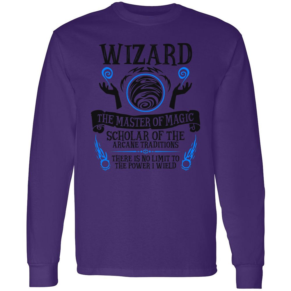 Long Sleeve T-Shirt - DVBC7PVL - Purple - 13