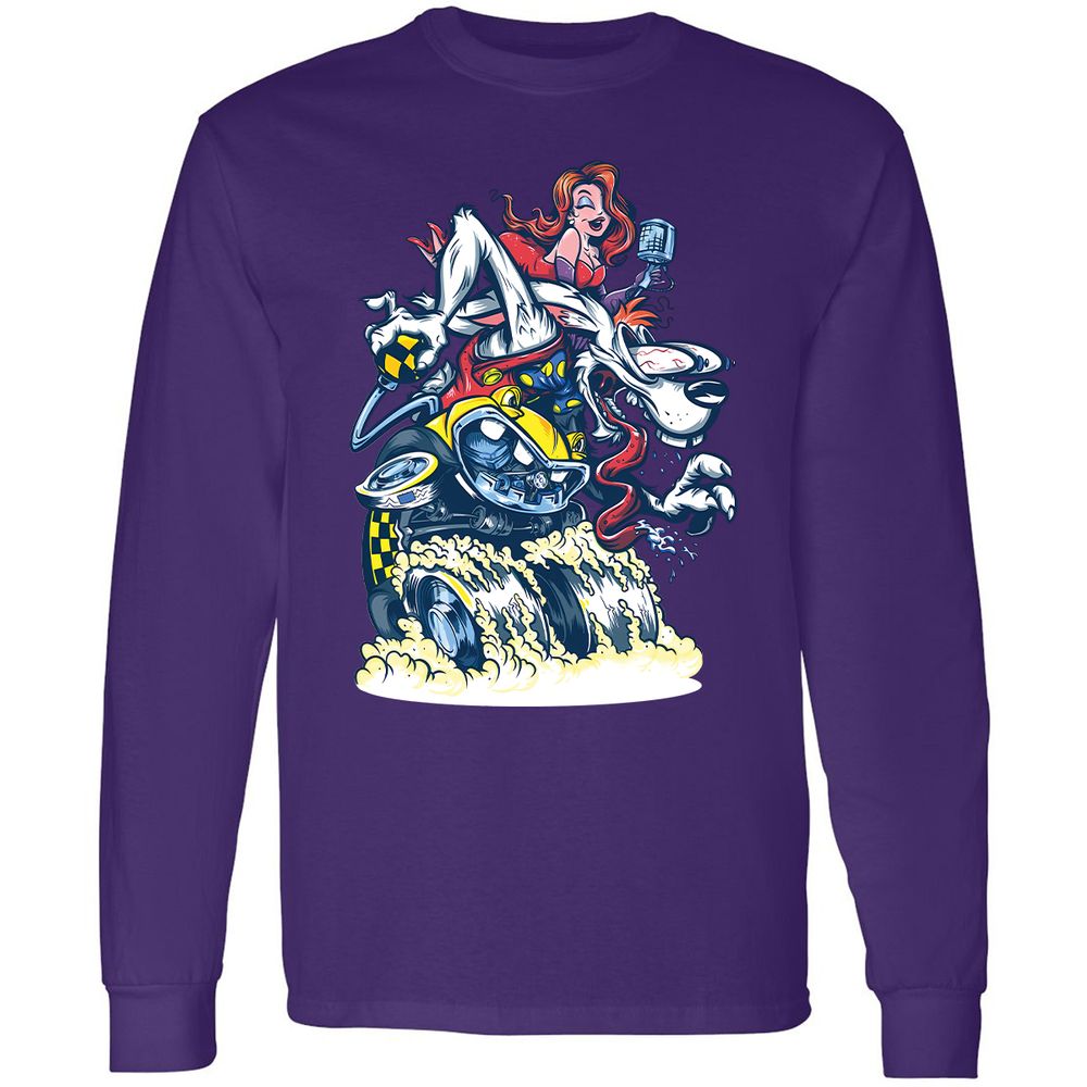 Long Sleeve T-Shirt - NAE183UN - Purple - 13