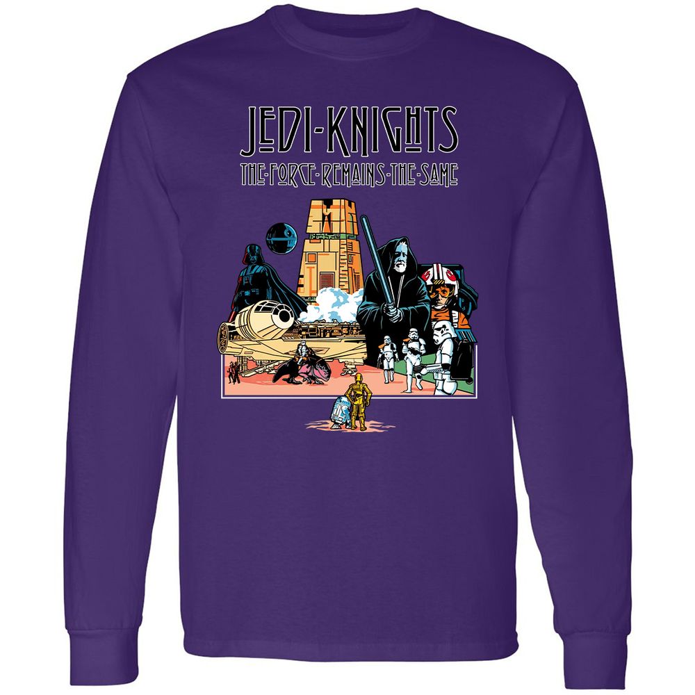 Long Sleeve T-Shirt - GGMKBWU7 - Purple - 13