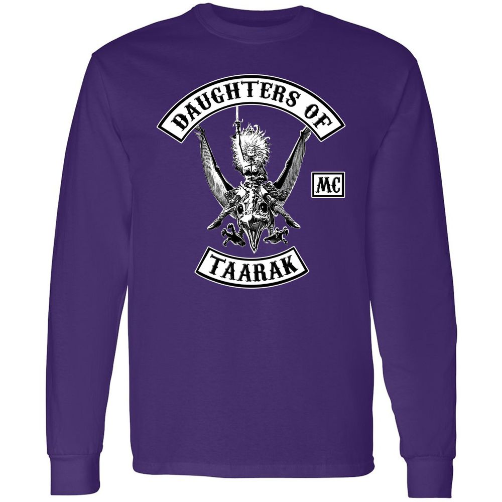 Long Sleeve T-Shirt - EZWK5H52 - Purple - 13