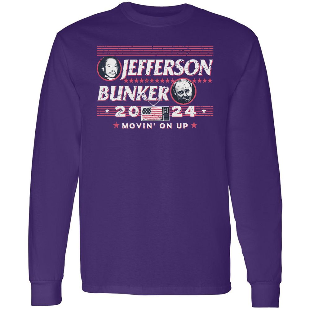 Long Sleeve T-Shirt - 2D88H6LE - Purple - 13
