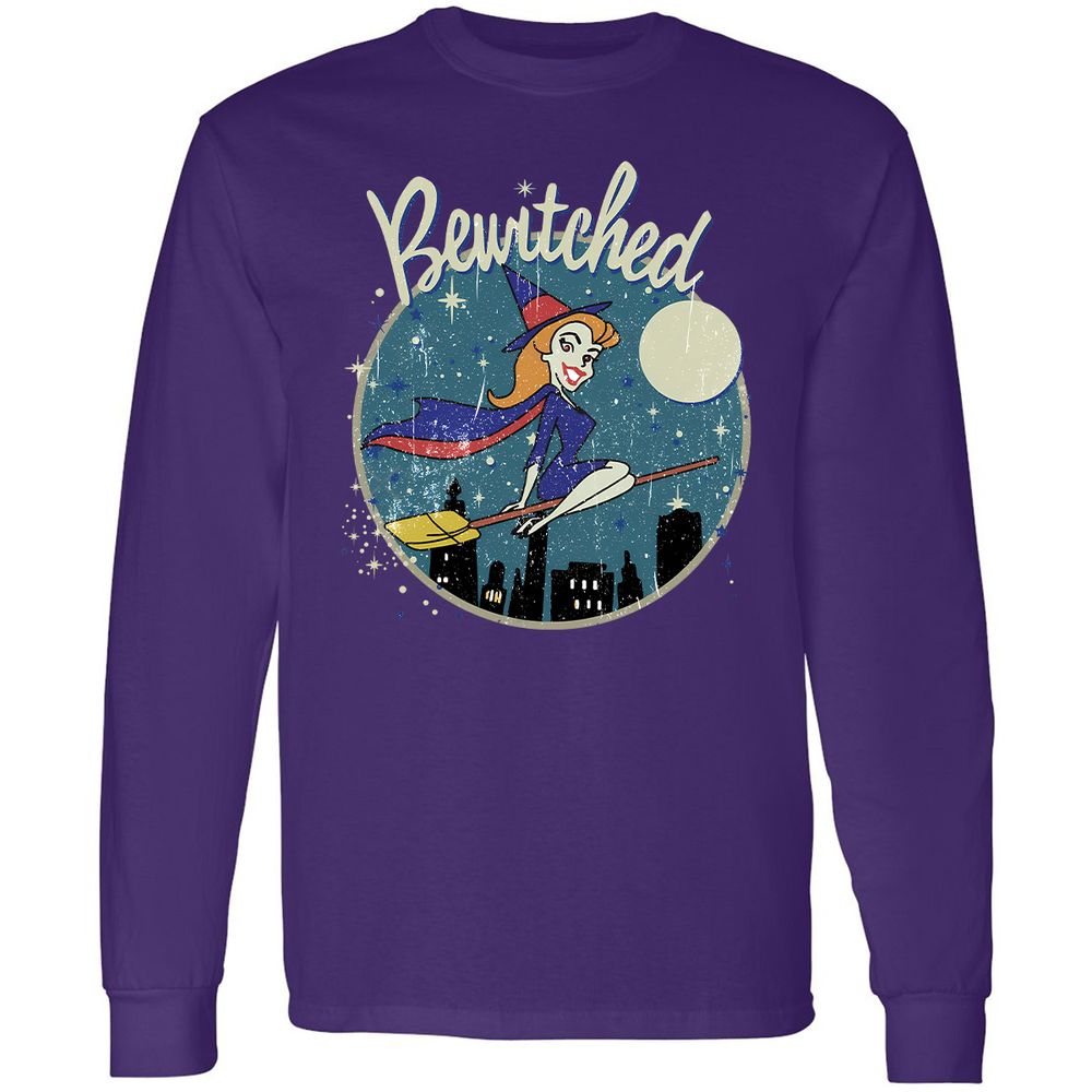 Long Sleeve T-Shirt - A9F4D1M8 - Purple - 13