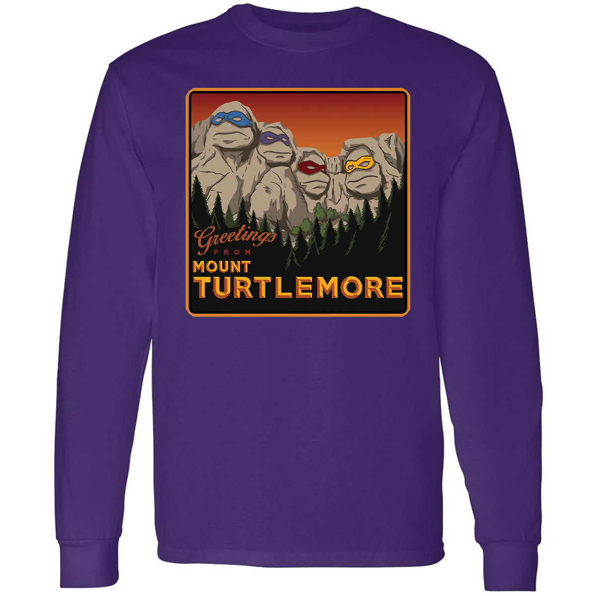 Long Sleeve T-Shirt - E1XU2MHK - Purple - 13