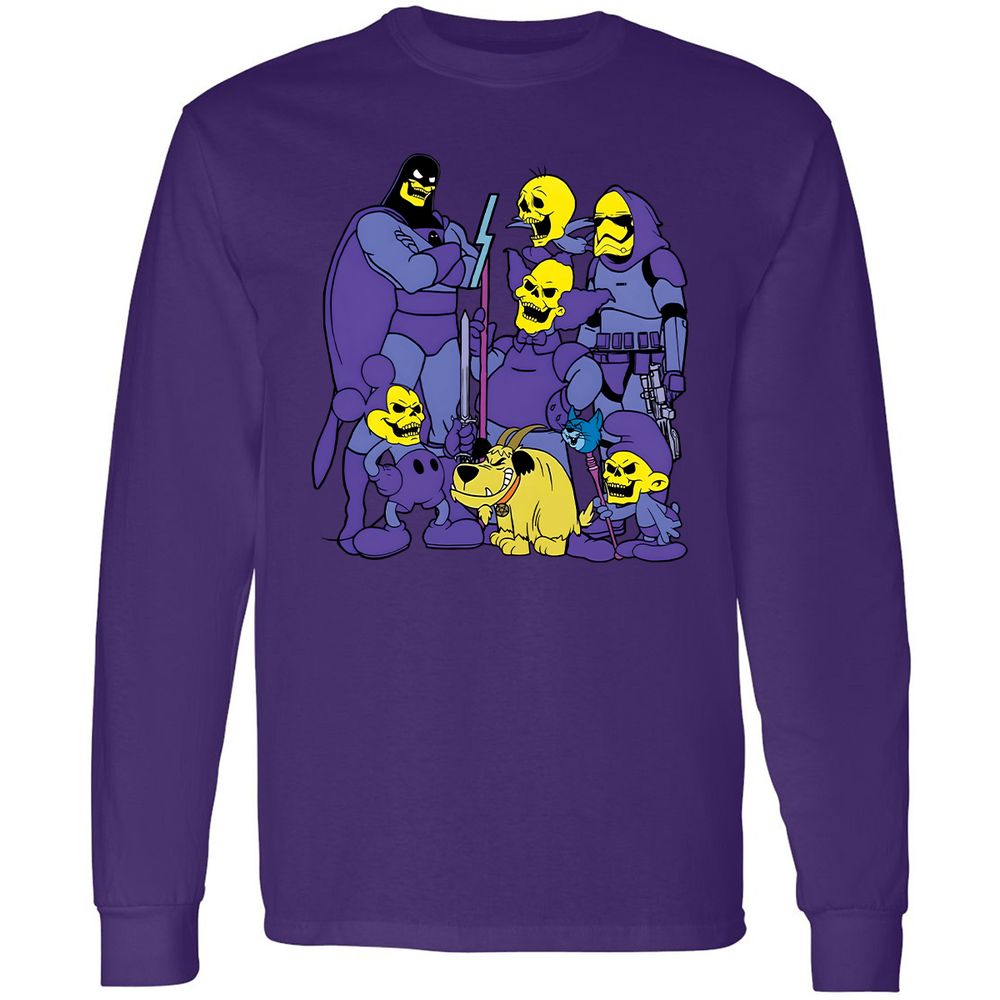 Long Sleeve T-Shirt - DFP1VWP3 - Purple - 13