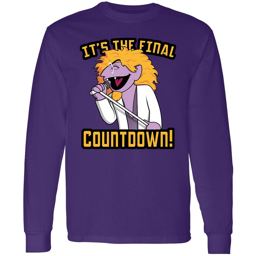 Long Sleeve T-Shirt - RVV5AKJQ - Purple - 13