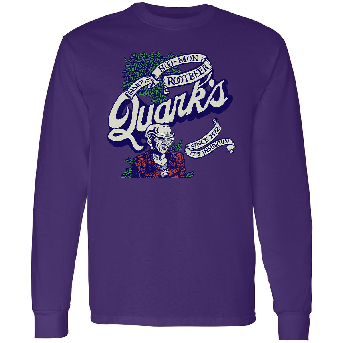 Long Sleeve T-Shirt - XU1QG7ZF - Purple - 13