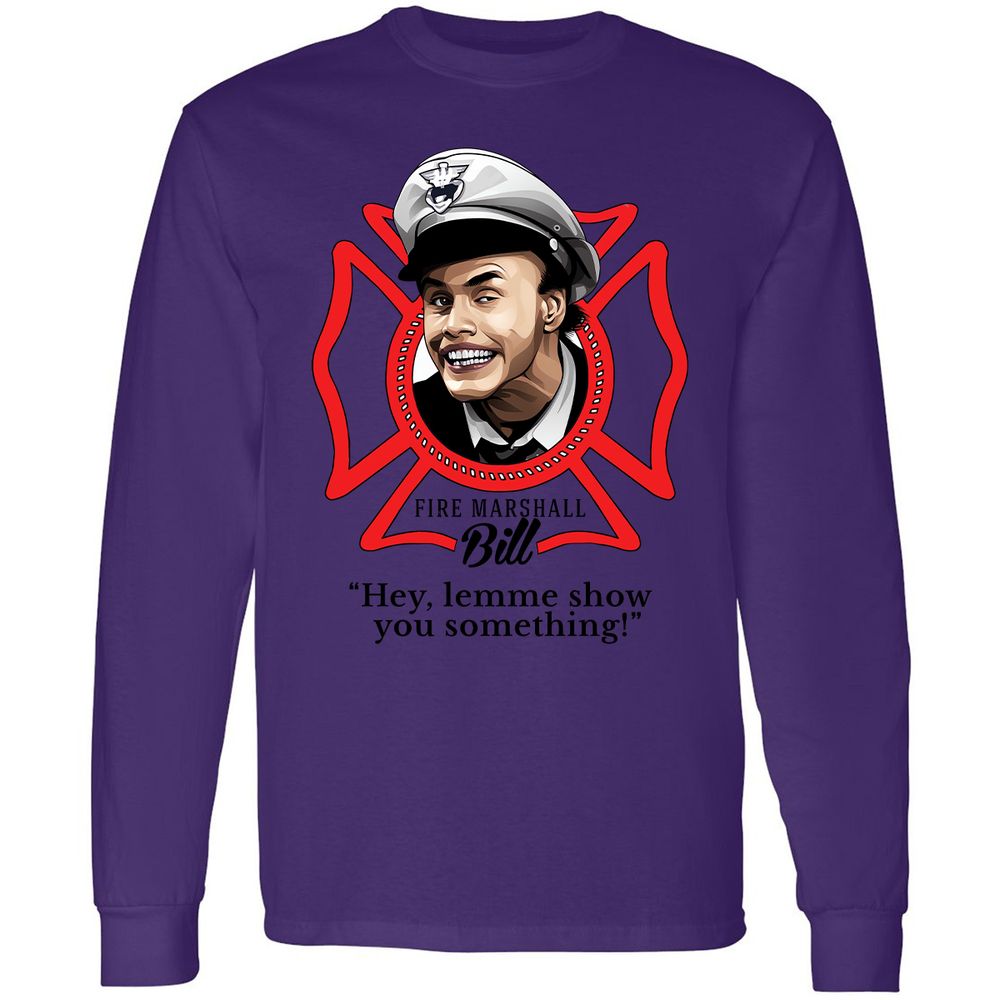 Long Sleeve T-Shirt - V8YX2CH4 - Purple - 13