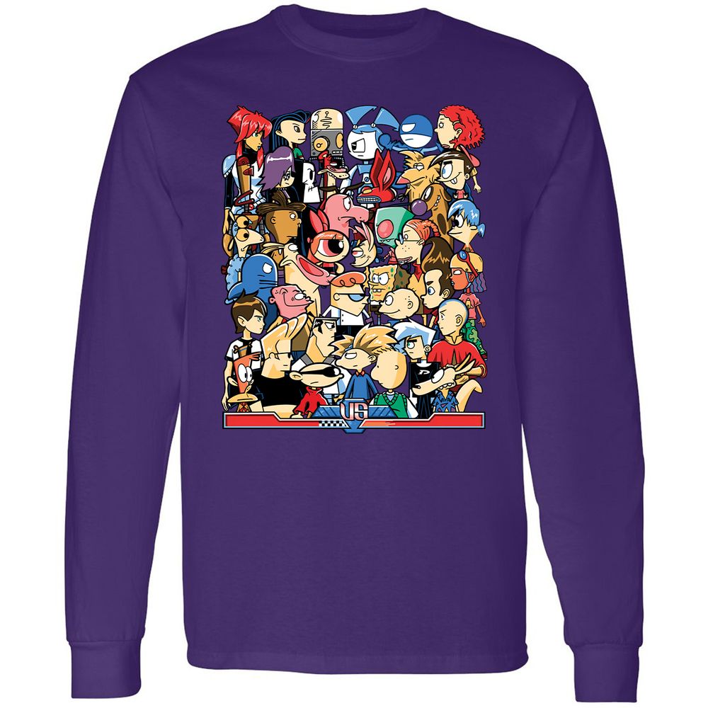 Long Sleeve T-Shirt - 6WDC14VG - Purple - 13