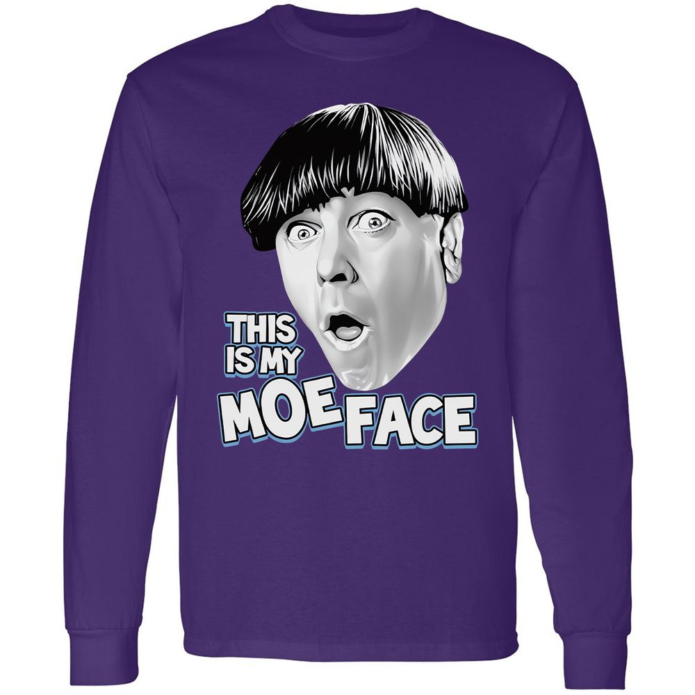 Long Sleeve T-Shirt - C8WGB5RB - Purple - 13