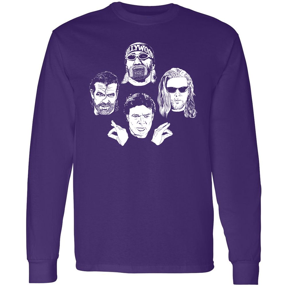 Long Sleeve T-Shirt - QDPSRD8P - Purple - 13