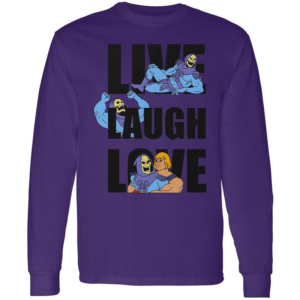 Long Sleeve T-Shirt - VQFB7XNY - Purple - 13